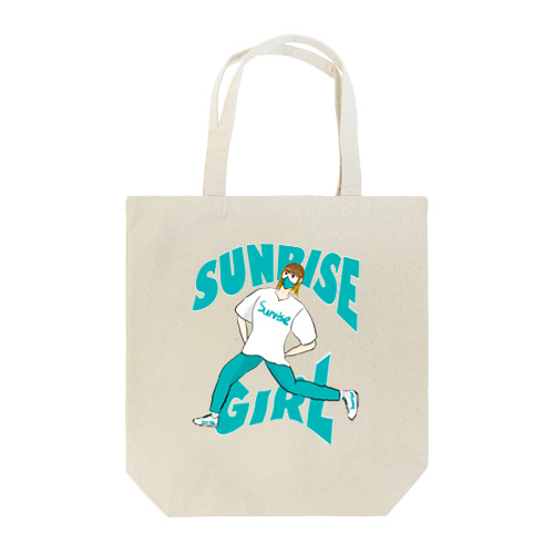 Sunrise girl Tote Bag