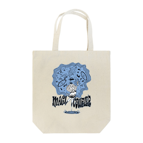 “MAGI COURIER” blue #1 Tote Bag