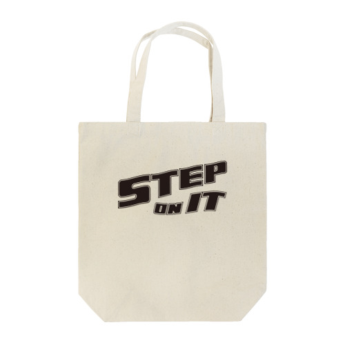 STEP ON IT トートバッグ