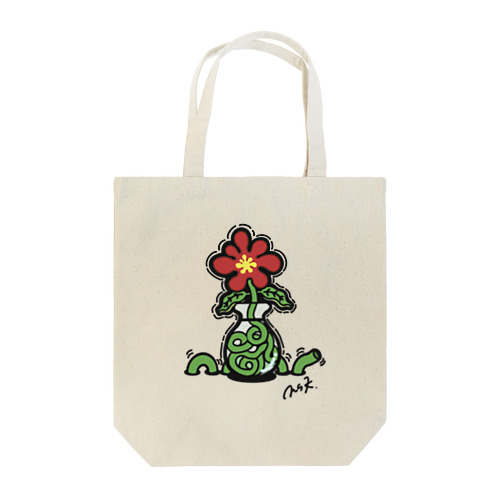wavy flower   Tote Bag