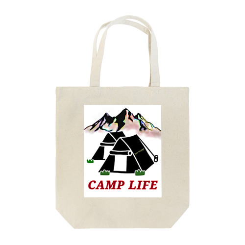 CAMP  LIFE Tote Bag