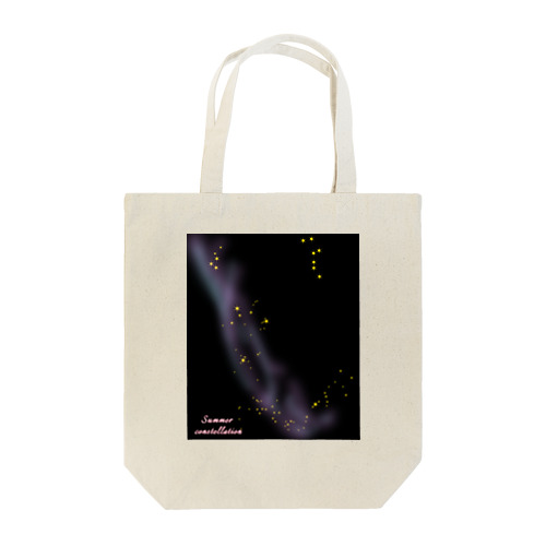 Summer constellation Tote Bag
