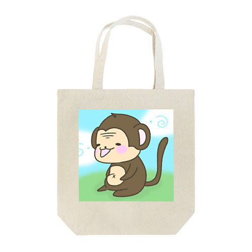 ビール腹のさる Tote Bag