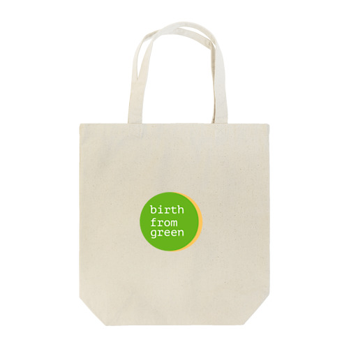 back from green  Tote Bag