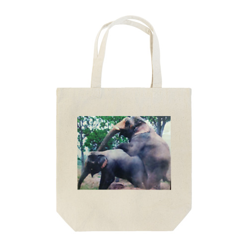 エレファック 象🐘 Tote Bag