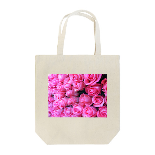 pink rose Tote Bag