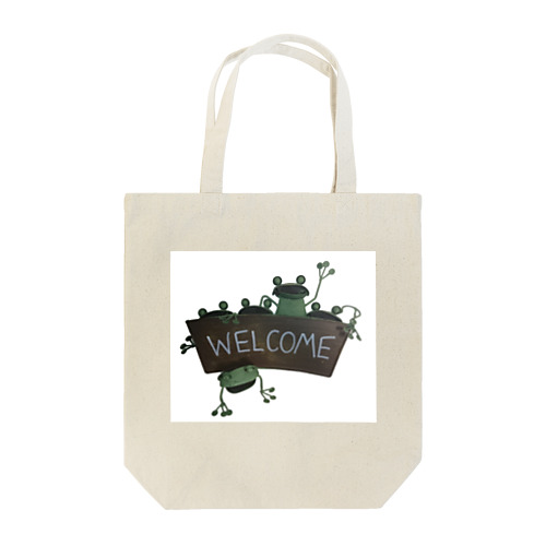 WELCOME_IEKAERU Tote Bag