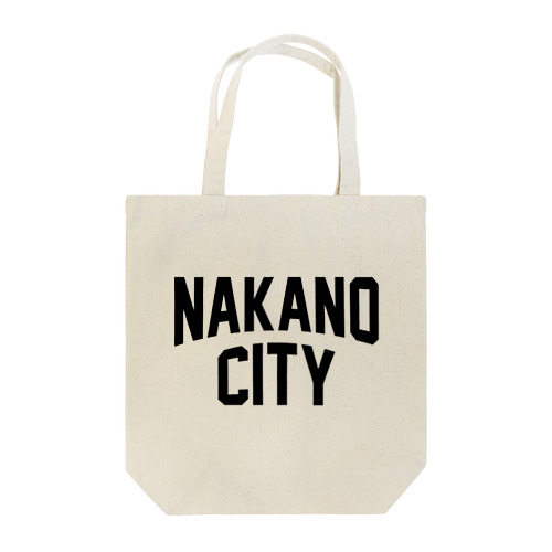 中野区 NAKANO CITY ロゴブラック Tote Bag