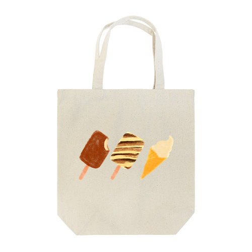 アイスキャンディーとソフトクリーム Tote Bag