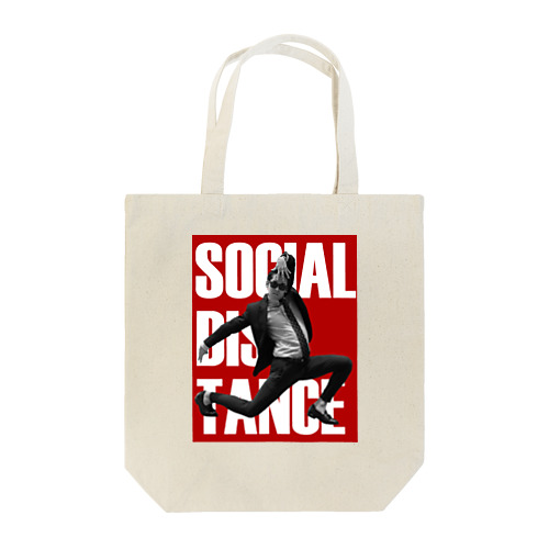 SOCIAL DISTANCE トートバッグ