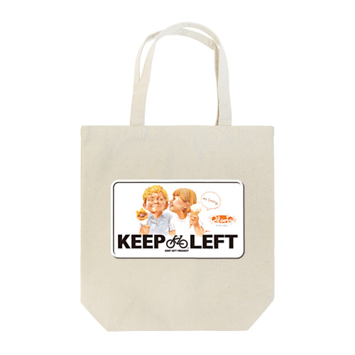 KEEP LEFT plenty's Tote Bag