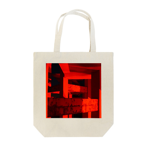 RED ARCHITECTURE Tote Bag