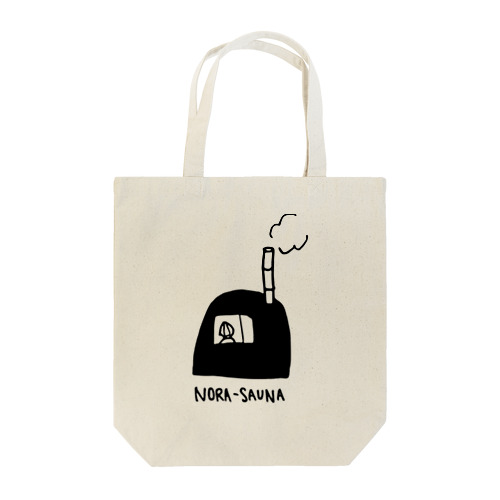 【絵柄大きめ背景抜け】NORA-SAUNA Tote Bag