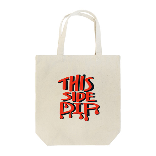 THIS SIDE DIP トートバッグ