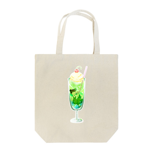 ぶくぶくメロンソーダ Tote Bag