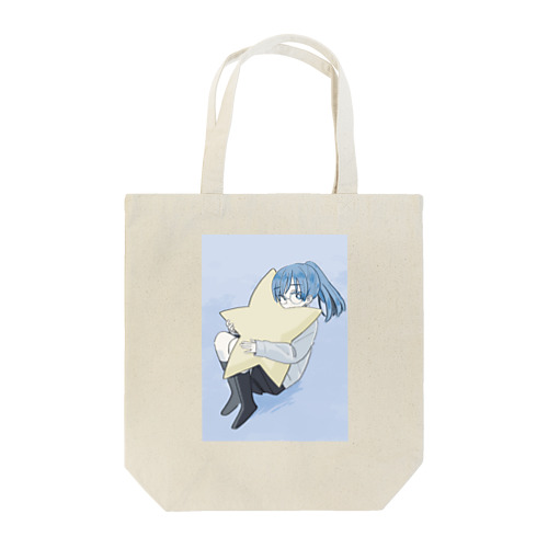 女の子と星 Tote Bag