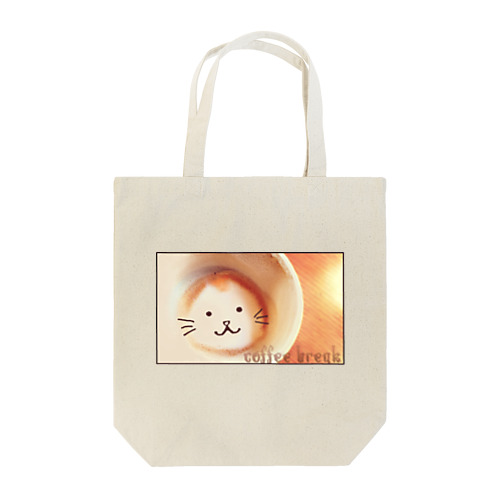 カプチーノ猫 Tote Bag