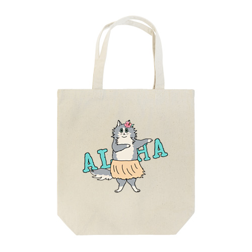 aloha cat Tote Bag