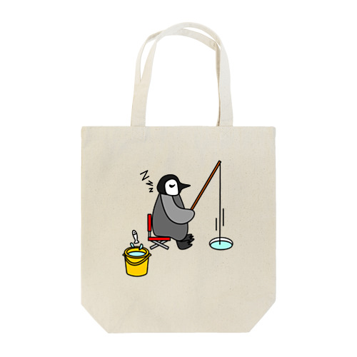 フィッシングペンギン Tote Bag