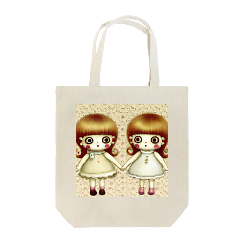 双子の女の子 Tote Bag