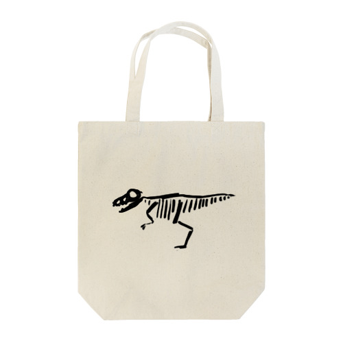 T-rex-blk Tote Bag