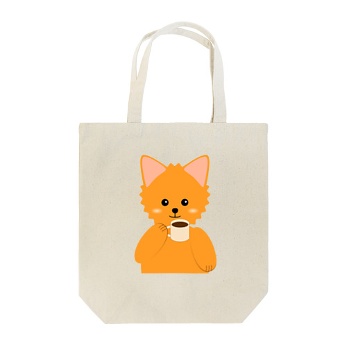 ポメラニアンのポメリン-コーヒーブレイク- Tote Bag