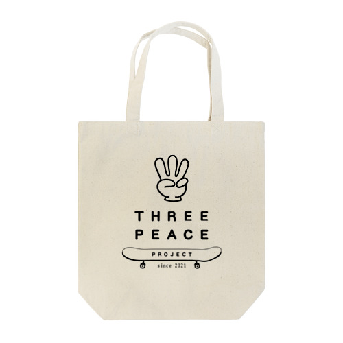 Three  Peace  Project トートバッグ