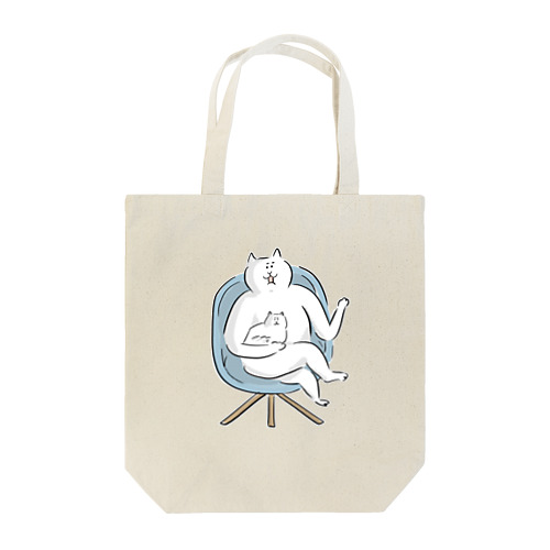 何かを熱弁する猫 Tote Bag