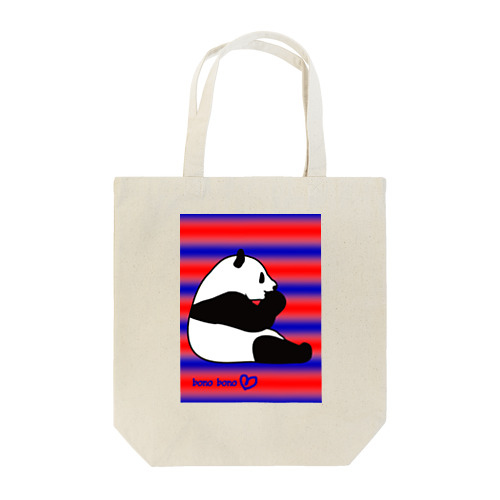 bono panda Tote Bag