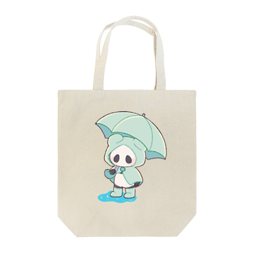 パンダと雨の日 Tote Bag