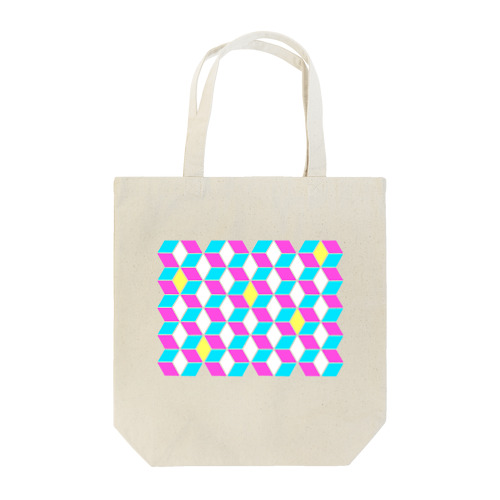 ネオンヘキサゴン Tote Bag