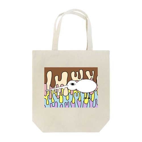 何色にも染まらないキウイ　パステル Tote Bag