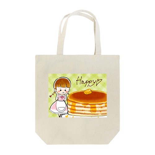 ハッピーホットケーキ Tote Bag