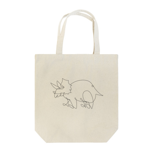 トリケラトプス Tote Bag