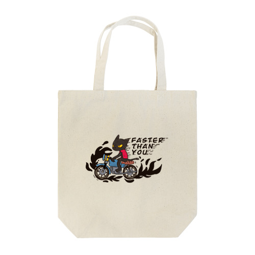cafe racer cat トートバッグ