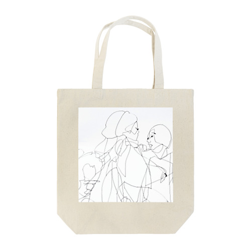 line 1 ポージング Tote Bag