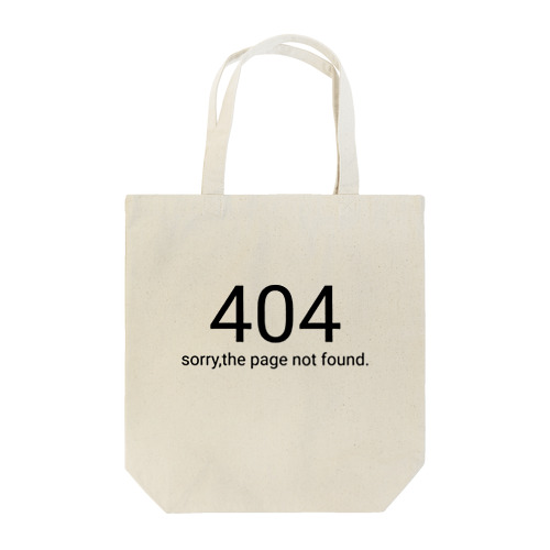 404 Tote Bag