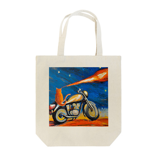 Comet rider Tote Bag