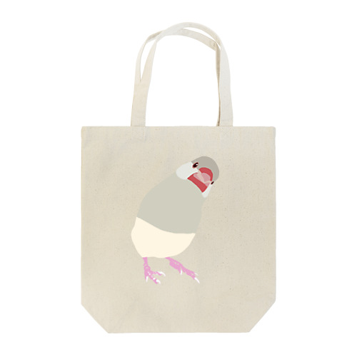 クリームイノ文鳥② Tote Bag