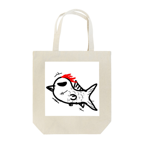 コケコッ魚(こけこっうお) Tote Bag