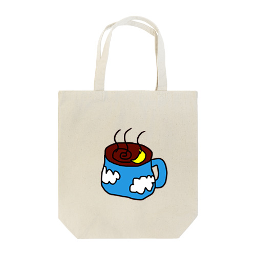Have a coffee outside. Tote Bag