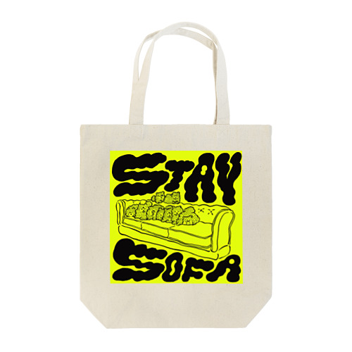 STAY SOFA(yellow) Tote Bag