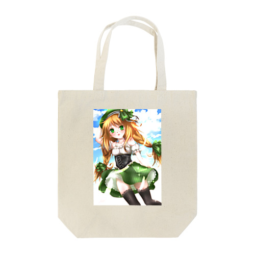 ベレー帽少女 Tote Bag