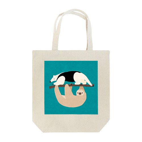 ミナミコアリクイとフタユビナマケモノ Tote Bag