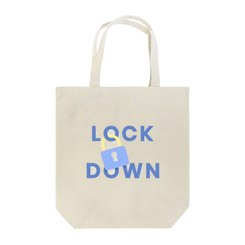 Lock Down  トートバッグ