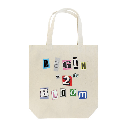 Begin"2"Bloom Tote Bag