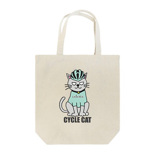 CYCLE CAT Tote Bag