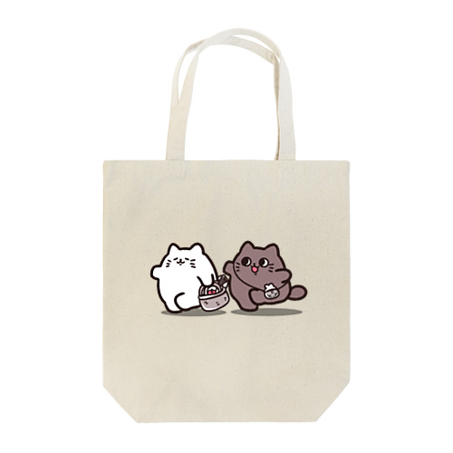 「２ひきはチロムロ」お買い物トートバッグ（おかいもの） Tote Bag