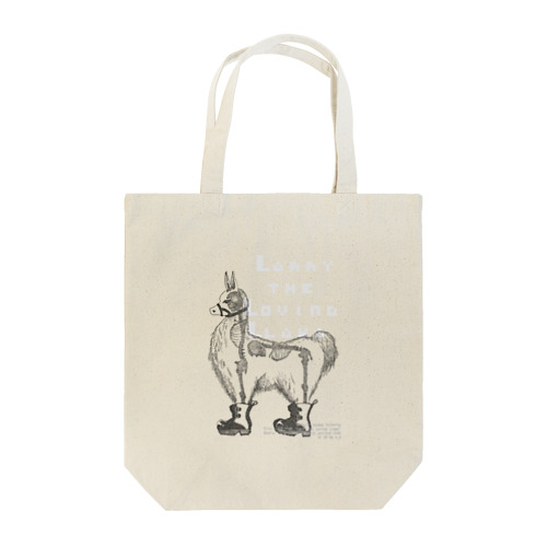 Larry the  Loving  Llama トートバッグ