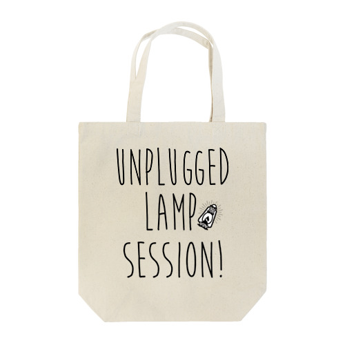 Unplugged Lamp Session type logo トートバッグ